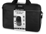 KIT MALETIN+RATON SUBBLIM LAPTOP BAG 15,6" NEGRO