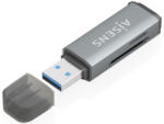 LECTOR TARJETAS AISENS SD MICRO SD MMC RS-MMC MMC MICRO USBA GRIS