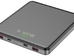 LEOTEC POWERBANK 20000MAH 100W FAST CHRG GRIS 2USB-C+2 USB-A INC CAB USB-C A USB-C65W