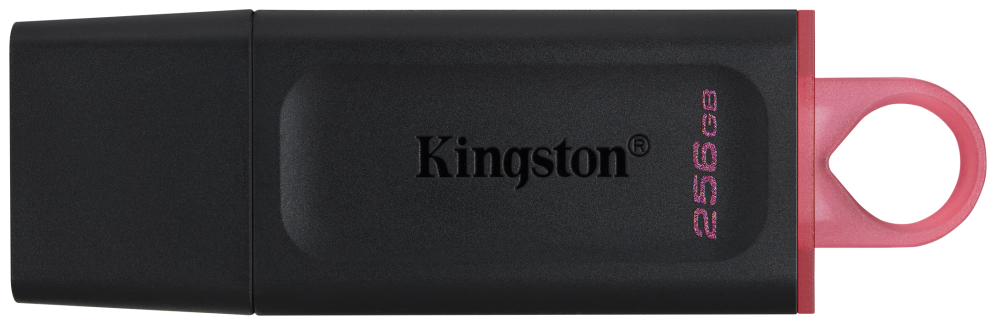 MEMORIA USB 3.2 KINGSTON 256GB DATATRAVELER EXODIA NEGRO ROJO
