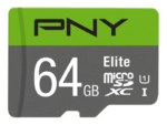MICRO SD PNY 64GB ELITE UHS-I C10 R100