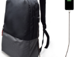MOCHILA EWENT CON PUERTO DE CARGA 17.3'' NEGRA