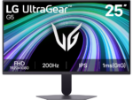 MONITOR LG ULTRAGEAR 25G523B-B 24,4" FULLHD 200HZ IPS 1MS FREESYNC G-SYNC HDR10 GAMING