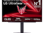 MONITOR LG ULTRAGEAR OLED 27GX704A-B 27" GAMING QHD 240HZ FREESYNC