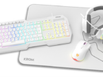 PACK KROM 4 EN 1 RGB KENYA GAMING COMBO BLANCO