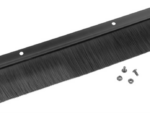 PANEL CEPILLO PARA ENTRADA CABLE RACK 19" NEGRO