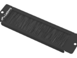 PANEL CEPILLO PASACABLES LANBERG PARA RACK 10" NEGRO