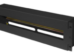 PANEL LANBERG DE DISTRIBUCION DE TENSION 19'' 3U CON RAIL DIN TS-35 NEGRO