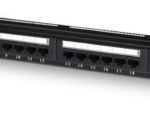 PANEL PARCHEO AISENS 24 PUERTOS RJ45 CAT.6 UTP 1U DUAL IDC GESTION CABLES