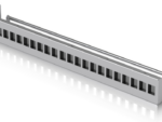 PATCH PANEL UBIQUITI UACC-RACK-PANEL-PATCH-BLANK-24 KEYSTONE WHITE