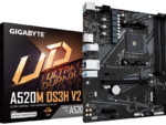 PLACA BASE GIGABYTE A520M DS3H V2 AM4 MATX 4XDDR4