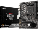 PLACA BASE MSI A520M-A PRO AM4 MATX 2XDDR4