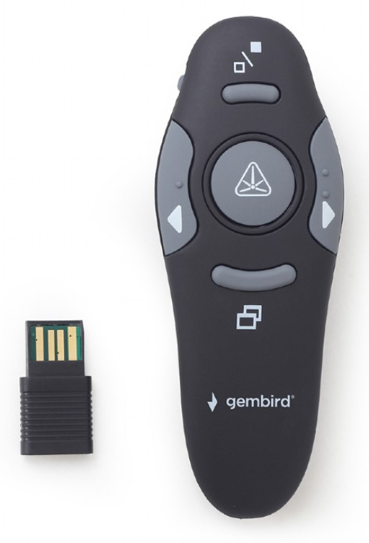 PRESENTADOR INALAMBRICO GEMBIRD CON PUNTERO LASER WP-L-11
