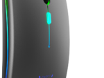 RATON EWENT DUAL NEGRO RGB BLUETOOTH BATERIA RECARGABLE