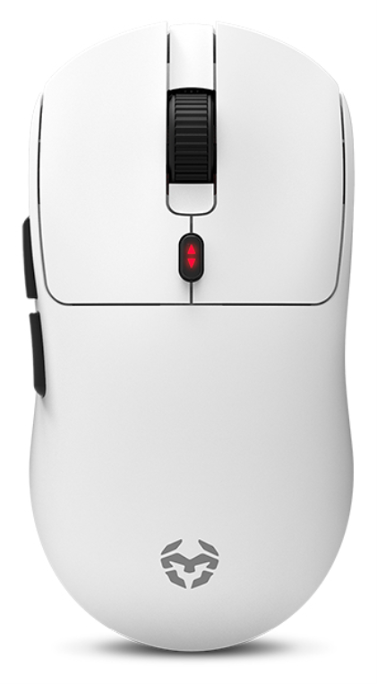 RATON GAMING KROM KLEVER SUPERLIGERO WIRELESS BLNC