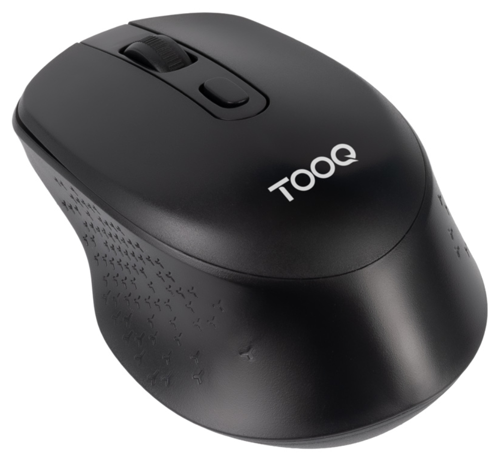 RATON TOOQ TQMW-1101-B INALAMBRICO 1600DPI 4 BOTONES NEGRO