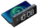 RELOJ DESPERTADOR DENVER CON CARGA INALAMBRICA PARA SMARTPHONES