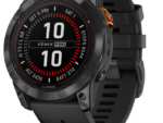 SMARTWATCH GARMIN FENIX 7X PRO SOLAR GRIS CORREA NEGRA