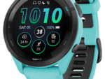 SMARTWATCH GARMIN FORERUNNER 265 TURQUESA NEGRO GPS