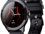 SMARTWATCH LEOTEC 1,28" MULTISPORT WAVE NEGRO PANTALLA REDONDA