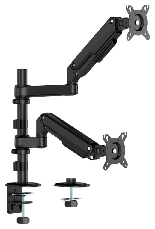 SOPORTE AISENS MESA CONTRAPESO MONITOR/TV 9KG (3 PIVOTES 2 BRAZOS) 17-32"