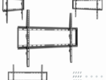 SOPORTE DE PARED GEMBIRD PARA TV (FIJO) 37-70 (35 KG)