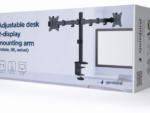 SOPORTE DE PARED GEMBIRD PARA TV (INCLINABLE) 2 PANTALLAS 17-32'' HASTA 9 KG