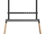 SOPORTE DE SUELO GEMBIRD PARA TV 55" - 86" NEGRO/MADERA