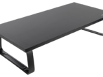SOPORTE ELEVADOR TOOQ MADERA PARA MONITORES NEGRO