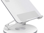 SOPORTE SOBREMESA AISENS AJUSTABLE GIRATORIO PORTATIL/TABLET 7"-13" PLATA