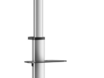 SOPORTE SUELO AISENS RUEDAS BANDEJA DVD PANTALLA 50KG 37-86