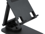 SOPORTE TOOQ PLEGABLE PARA TABLET HASTA 12.9" NEGRO