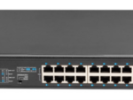 SWITCH LANBERG 18 PTOS 100MB 16xPOE+/2x GBIT ETHER 250W RACK 19"