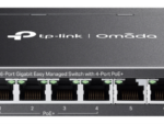 SWITCH OMADA ESA206GP 6 PUERTOS GIGABIT 4 PUERTOS POE+