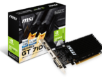 TARJETA GRAFICA MSI GT 710 2GD3H LP