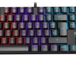 TECLADO GAMING KROM KASIC ES USB RETROILUMINADO MECANICO NEGRO