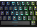 TECLADO MINI KROM GAMING KLUSTER BLUETOOTH RETROILUMINADO MECANICO NEGRO