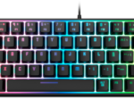 TECLADO MINI KROM KALISTA ES USB RETROILUMINADO MEMBRANA NEGRO