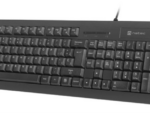 TECLADO NATEC MORAY CON LECTOR DE TARJETAS INTELIGENTES USB NEGRO