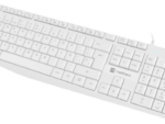 TECLADO NATEC NAUTILUS SLIM LAYOUT USB BLANCO