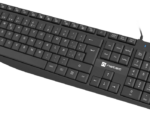 TECLADO NATEC NAUTILUS SLIM LAYOUT USB NEGRO