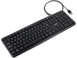 TECLADO TOOQ TQK-2002-B USB 104 TECLAS NEGRO