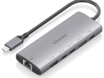 USB-C DOCK AISENS 6 EN 1 HDMI RJ45 USB-A 10G 2XUSB-C 10G USB-C PD 20CM