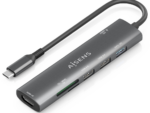 USB-C DOCK AISENS 7 EN 1 USB-C A HDMI 2XUSB-A USB-A PD 100W SD MICRO SD