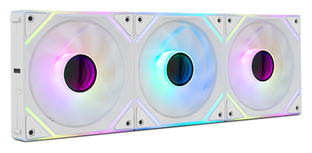VENTILADOR NOX HUMMER PRO LINK KIT 3XVENT ARGB MAGNETICO BLANCO